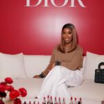 Jackie Aina Instagram - I like going to an event and meeting the brains behind a collection so they can explain their why, and how! As a makeup artist I be like ya let’s get into the formula chile! and as a creator I’m like but also make sure it’s pretty to look at! Got to chat with @peterphilipsmakeup about the newest @diorbeauty launch of new lipsticks and multi use complexion products. Always always ask questions - you’re never too advanced to learn something new 🤗 Thank you Dior for having me!
