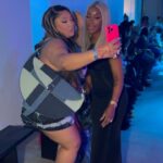 Jackie Aina Instagram - the energy was everythinggggg last night with @fashionbombdaily x @clairesulmers wearing @kwameaduseionline @magdabutrym shoes @thekendallmiles handbag #nyfw #fashionbombdaily #nyfw