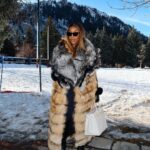 Jackie Aina Instagram - looking good heals me, spiritually floor length vest: @thefurandleathercentre