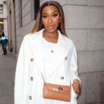 Jackie Aina Instagram - dark skin and all creme outfits 💅🏾 @maxandco @weekendmaxmara thank you for having me! #milanfashionweek #mfw #maxmara #weekendbaxmara #maxandco