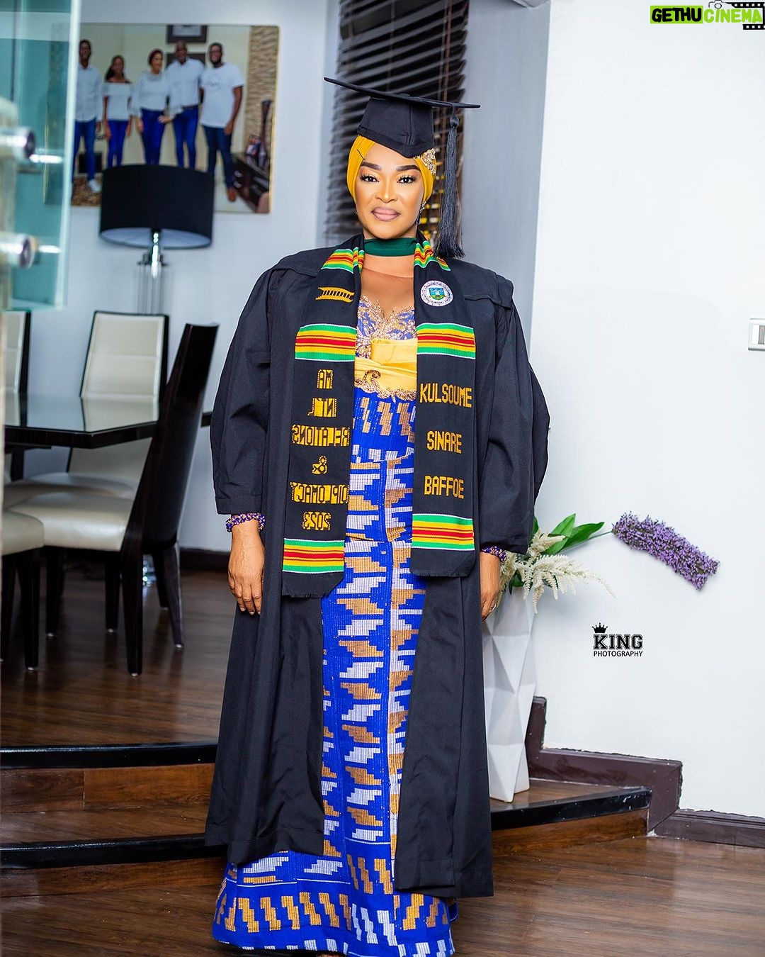 Jackie Appiah Instagram - Congratulations on graduating. Your hard work, determination, and perseverance have paid off @kalsoume