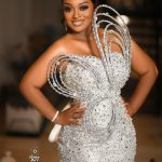 Jackie Appiah Instagram - Let’s do this 40! Stylist @bveystyling Photo @chocolate_shot_it Fabric @do.nu.ki_fabrics Gown @yartelgh Gown @megmorrisongh_ Makeup @h.o_beautybar Wig cap @hairsisca Hairstylist @_graceaj Accessories @sparkles_jewellerygh