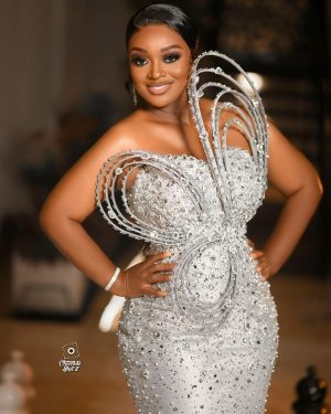 Jackie Appiah Instagram - Let’s do this 40!

Stylist  @bveystyling
Photo @chocolate_shot_it
Fabric @do.nu.ki_fabrics 
Gown  @yartelgh
Gown @megmorrisongh_ 
Makeup  @h.o_beautybar 
Wig cap @hairsisca
Hairstylist @_graceaj
Accessories @sparkles_jewellerygh