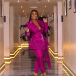 Jackie Appiah Instagram - How we stepped into the 19th edition of the AMAA AWARDS @amaawards_ Outfit @weizdhurmfranklyn Hair @shika_hairgh Styled @bveystyling Accessories @sparkles_jewellerygh Picture @royayomide_ MUA @edens_glam Hair styled by @kelzz_signatures