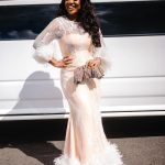 Jackie Appiah Instagram - Feeling like royalty at this wedding, Cheers to love, laughter, and a day to remember. Dress by @dinadunyo Styled by @bveystyling Makeup @bukolastouch_ Picture @kreativemindweddings Bride @just_ajaaz Groom @richardwuni