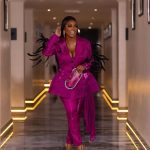 Jackie Appiah Instagram - How we stepped into the 19th edition of the AMAA AWARDS @amaawards_ Outfit @weizdhurmfranklyn Hair @shika_hairgh Styled @bveystyling Accessories @sparkles_jewellerygh Picture @royayomide_ MUA @edens_glam Hair styled by @kelzz_signatures