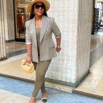 Jackie Appiah Instagram - Living that Parisian chic life Styled by @bveystyling