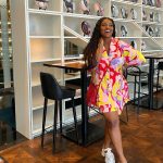 Jackie Appiah Instagram - Embracing the weekend vibes with bright colors and positive energy. Outfit @fashionfivar 🌞💛 #FridayFeels #ColorfulWeekend" Enjoy the day and have a fabulous weekend