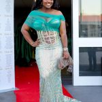 Jackie Appiah Instagram - Partying it up in London for this amazing wedding! Love is in the air 🎉💍 Dress @yoli_koomson Styled by @bveystyling Bag @benedettabruzziches Bag available at @vivaboutiquegh #WeddingGuest #LondonVibes"