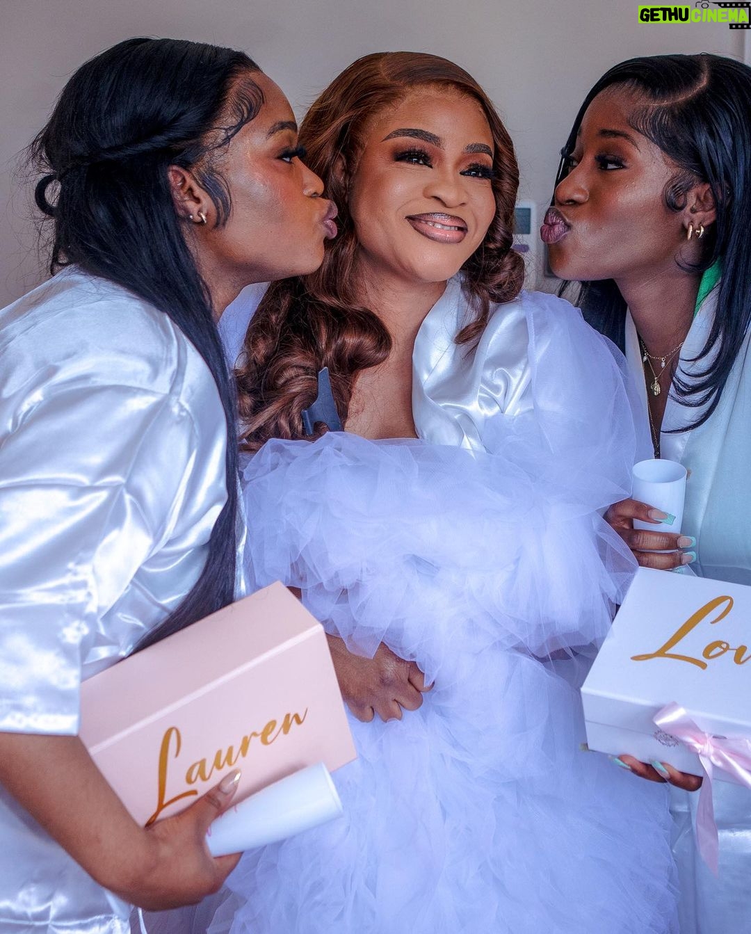 Jackie Appiah Instagram - Two decades of love, a lifetime of memories. Cheers to 20 years of wedded bliss🥂💍 Bride: @just_ajaaz Groom: @richardwuni Bridal Gown outfit Design by @Rikaotobyme Bride Reception Gown: @Rikaotobyme Bride Traditional Outfit: @Rikaotobyme Grooms Agbada Outfit @Rikaotobyme Bridalstylist @samismediaproduction Planner @Samirayakubu @abilabtos Makeup @bukolastouch_ Hairstylist @SlayEDBYL Earrings @aminamuaddi Hair @wowangel Bridalrobe @Esty Bouquet @OakleyHouse Room Decor @DoubletreeHilton Shoes & Bags @_ajasboutique Shoes @AminaMuaddi Cocktails @koxmet_cocktails Decor @kay_and_tee_decor Event coordinator @abilabtos Photography: @Kreativemindweddings Videography: @Kreativemindweddings MC @mc__crespo Limousine: @chauffeurride_official Floor deco & Effects @luxuryeffectsuk Catering @enoletykitchen Cake @lonnasgloriouscakes Grooms suit @aristocracylondon Grooms shoes @christianlouboutin @D&G @_ajasboutique