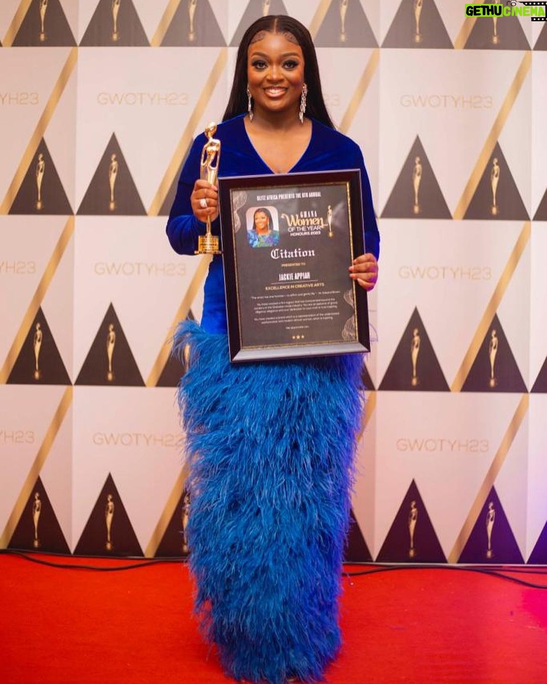 Jackie Appiah Instagram - The roots of true achievement lie in the will to become the best you can become. @glitzafrica.hq