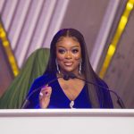 Jackie Appiah Instagram - You made it possible! This is to say thank you to all of you: my support base, friends and fans who consistently keep me relevant. You made it possible for me to receive the @glitzafrica.hq award for Excellence in Creative Arts . #thankyou Earrings @sparkles_jewellerygh Hair @shika_hairgh Dress @styletemple Styled by @bveystyling Purse @vivaboutiquegh Hairstyle @p.n.d_styles_it