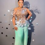 Jackie Appiah Instagram - AMVCA READY Pictures coming soon Dress @weizdhurmfranklyn Creative director @sachaokoh Styled by @bveystyling Makeup @bare2beauty Hair @prikelshairltd Accessories @sparkles_jewellerygh Videography @modezignist #amvca9 #amvca2023