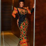 Jackie Appiah Instagram - Repping for the motherland to the opening of the AMVCA Cultural Night the rich cultural heritage of the Ashanti Region of Ghana spoken through Kente. Kente @goba_kente Dress @yoli_koomson Hair @prikelshairltd Styled by @bveystyling Accessories @sparkles_jewellerygh Makeup @bukolastouch_ Picture @photokulture @africamagic #amvca9culturalday #amvca9