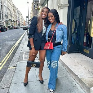 Jackie Appiah Instagram - Good food, great company, and endless laughter. The other night was a night to remember with the beautiful @toseen21 and @berylamaraigbe 

! 🍽️😂 #GirlsDinner #MemoriesMade #sheeshlondon 
 Styled by @berylamaraigbe 
MUA @venus_valaron 
Personal Shopper @byroyaleuk 
Hair @prikelshairltd 
Restaurant @sheesh_uk