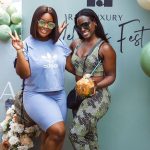 Jackie Appiah Instagram - Strong is the new pretty 💪👧 #WorkoutGoals #FitnessJourney" Hair @shika_hairgh Event @wellnessfestaccra Organized by @randrluxury