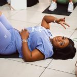 Jackie Appiah Instagram - Strong is the new pretty 💪👧 #WorkoutGoals #FitnessJourney" Hair @shika_hairgh Event @wellnessfestaccra Organized by @randrluxury