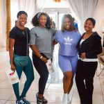 Jackie Appiah Instagram - Strong is the new pretty 💪👧 #WorkoutGoals #FitnessJourney" Hair @shika_hairgh Event @wellnessfestaccra Organized by @randrluxury