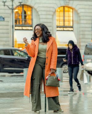 Jackie Appiah Instagram - Happy Independence Day, Ghana🇬🇭 Wishing us a day filled with joy, pride, and unity. 🇬🇭 💪 #ghanaat67 

Jacket @cocoivyluxe 
Makeup @tbeauty_pro 
Styled by @bveystyling 
Picture @kumi_andrew_01 
Coordinator @darlenebk