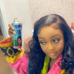 Jackie Appiah Instagram - Hair that slays starts with good care. @npgandourghana @ghinwagfaour @nailitlikeamarketer