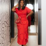 Jackie Appiah Instagram - Always remember that you are absolutely unique. Resturant @ilonaghana Styled by @bveystyling Hair @rosietheglamfactory Skirt @viva_accra Picture @phlashstudios_ MUA @cheeks_nbrows