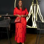Jackie Appiah Instagram - Always remember that you are absolutely unique. Resturant @ilonaghana Styled by @bveystyling Hair @rosietheglamfactory Skirt @viva_accra Picture @phlashstudios_ MUA @cheeks_nbrows