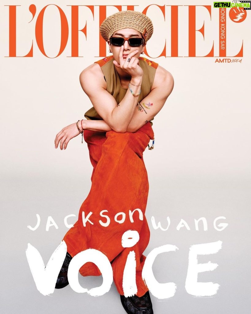 Jackson Wang Instagram - @lofficielhongkong 1st cover