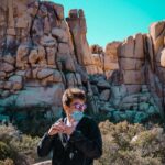 Jacob Bertrand Instagram - Quick trip to Joshua Tree. “not so thin lizzy” (V3?) @brotherguy_ And to that random girl we met from Montana.. this send was for you Thanks @cooperroth for edits ;) Joshua Tree National Park