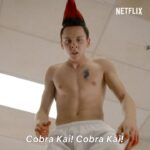 Jacob Bertrand Instagram - Cobra kai season 3 trailer. Cobra Kai Never Dies, Season 3 will drop JANUARY 8th 2021!!! Season 4 confirmed😈 @netflix @cobrakaiseries