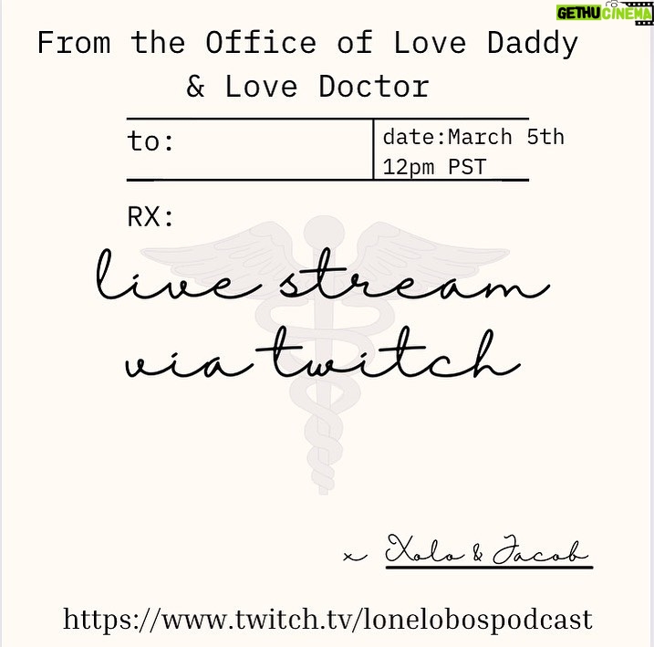 Jacob Bertrand Instagram - SATURDAY MARCH 5th Lone Lobos is going live for our 26th Episode special on @Twitch Subscribe to the Lone Lobos Twitch, link in bio!