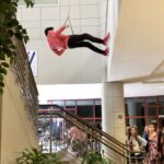Jacob Bertrand Instagram – Previz of the Season 2 ep 10 SCHOOL FIGHT + other #behindthescenes stuff like @noah8bit takin a fall. @cobrakaiseries @wendys #cobrakai #stunts