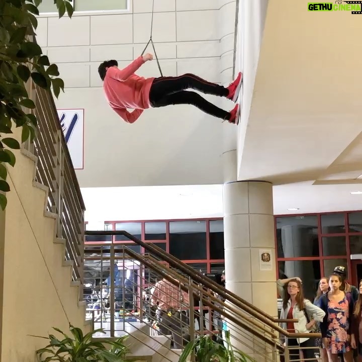 Jacob Bertrand Instagram - Previz of the Season 2 ep 10 SCHOOL FIGHT + other #behindthescenes stuff like @noah8bit takin a fall. @cobrakaiseries @wendys #cobrakai #stunts