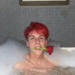 Jacob Bertrand Instagram - Happy Valentines Day. Had to post the other side @xolo_mariduena #TraderJoesOrangeChicken