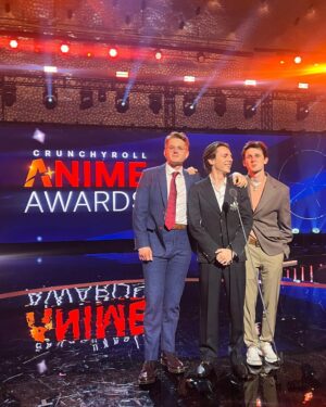 Jacob Bertrand Instagram - Had the BEST time at the Crunchy Roll Anime Awards. I’ve been a huge anime fan since I was a kid so this was a dream come true to come to Japan for the first time and meet so many creators of the media I love.SO AWESOME!!!
