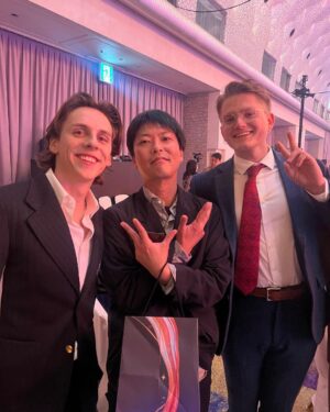 Jacob Bertrand Instagram - Had the BEST time at the Crunchy Roll Anime Awards. I’ve been a huge anime fan since I was a kid so this was a dream come true to come to Japan for the first time and meet so many creators of the media I love.SO AWESOME!!!