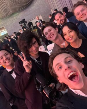 Jacob Bertrand Instagram - Had the BEST time at the Crunchy Roll Anime Awards. I’ve been a huge anime fan since I was a kid so this was a dream come true to come to Japan for the first time and meet so many creators of the media I love.SO AWESOME!!!