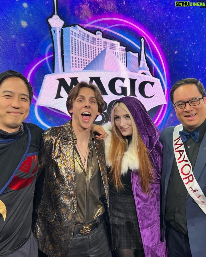 Jacob Bertrand Instagram - #Magic30 was an absolute freaking blast!!! Lost to Jimmy, but he paid for all my rides, so who’s the real winner here? @wizards_magic #sponsored