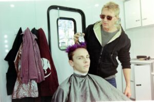 Jacob Bertrand Instagram - That one time the big 3 bet me 50 bucks to let Billy shave my head 

@xolosphotos
