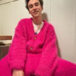 Jacob Collier Instagram – Pink for @spotify 🦩🦩🦩