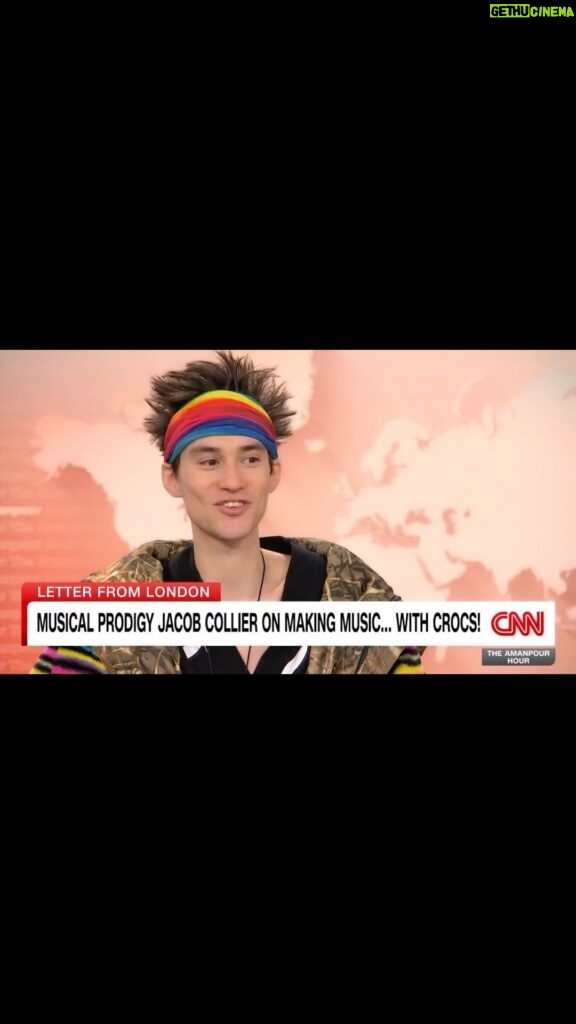 Jacob Collier Instagram - Busted 😬 @cnn