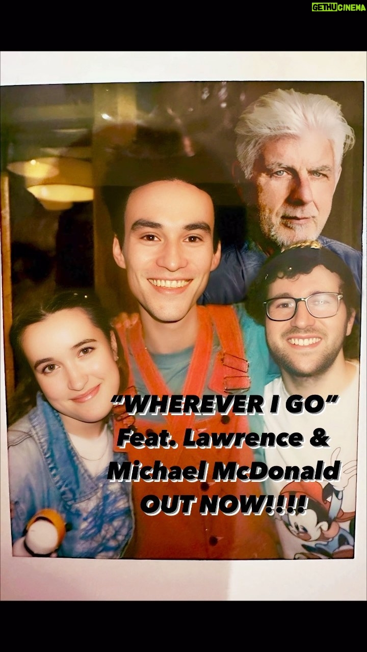 Jacob Collier Instagram - “WHEREVER I GO” feat. @lawrencetheband & @michaelmcdonaldofficial — OUT NOW!!!