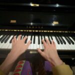 Jacob Collier Instagram – POV: Little Blue on the piano 🌀