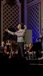 Jacob Collier Instagram - One year ago today. A moment that changed my life. Of all the audience choirs I’ve ever experienced, this is one of the deepest of them all. Djesse Vol. 4 features over 100,000 voices from audience choirs from every corner of the world, recorded between 2022-2023. It’s a sound beyond anything I can put into words. Over the course of collaging them together, I’ve been building an audience choir instrument for you all to play, that I’m SUPER excited about. More on that soon :) Djesse Vol. 4 out Feb 29th at 11:59PM 💙💚💛♥️