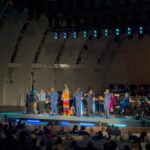 Jacob Collier Instagram - HOLLYWOOD BOWL!!!! Mind is still profoundly boggled. 12,000 strong, in a city far from home - my biggest headline show ever. We poured our hearts and souls into this one. To hear the miraculous @laphil and conductor Thomas Wilkins breathe such life into all my orchestrations, with only one 3-hour rehearsal on the day to put it all together, was incredible beyond words. Thank you to the otherworldly @brandicarlile , the luminescent @maro.musica , my wonderful mother @suziecollier and my heroes @take6official for joining the fray in such glorious fashion. Thank you to my UNREAL band, @mullarkeybass @christianeuman @erinbentlage @emilyelbert @mofro11 - and my UNREAL crew, for pulling off this show with so much heart, soul and brilliance. And thank you to all who came along. I’ll never forget it, as long as I live. If you were there, you already know….. something is coming next week. Stay tuned. Hollywood Bowl