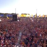 Jacob Collier Instagram – @glastofest – 30,000 strong. A moment I will never forget ❤️‍🔥 Glastonbury Festival