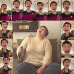 Jacob Collier Instagram – Two Easters ago. Love you madly @yebbasmith 🌉 🌊