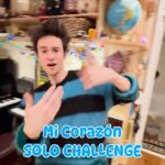 Jacob Collier Instagram – In honour of ❤️ day – hereby launching the #MiCorazónSolo CHALLENGE!!!

Calling all dancers, rappers, instrumentalists, drummers, acrobats, cake decorators, jugglers, heart-owners et al —— LET’S GO!

I’ve put a download link in my bio + story to the instrumental to jam to. Hashtag #MiCorazónSolo so I can find you 🎈