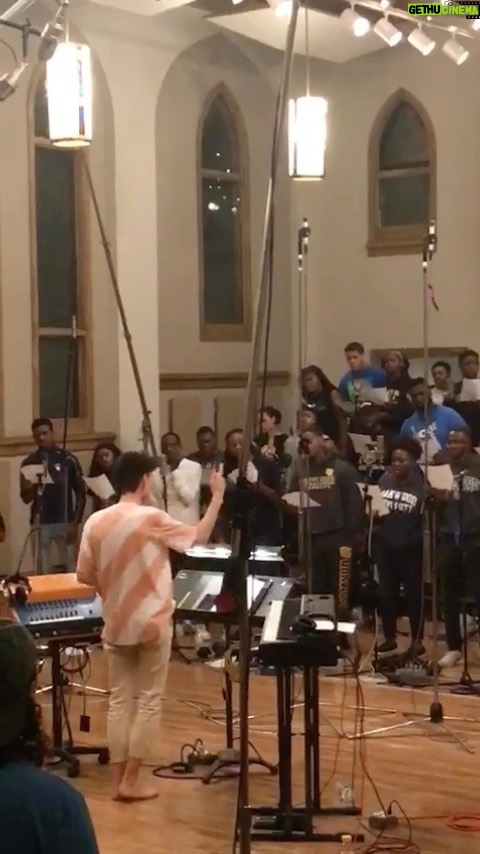 Jacob Collier Instagram - Recording the mighty @oakwoodaeolians for Djesse Vol. 4🔥🔥🔥