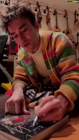 Jacob Collier Instagram - LIVE DjV4 SIGNING SESH :) Thanks for keeping me company!!! And thank you to my brother @camilo for swinging by and being the wonderful legend that he is 💥 London, United Kingdom