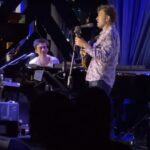 Jacob Collier Instagram - To duel three back-to-back sets in improvised duet with @christhile was like opening ten years worth of Christmas presents in one go. The love I have for Chris is inarticulable… a fiercely open-hearted mastermind with an irreverent touch of gold. Thank you @bluenotenyc for hosting our shenanigans and to all of you who came along to partake. Let’s do it again soon!!!! Blue Note New York
